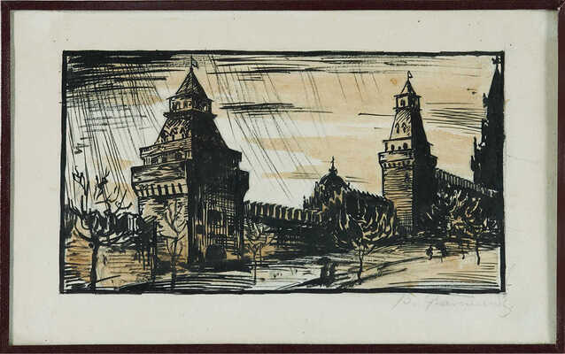 Фалилеев Вадим Дмитриевич. Вид на Кремль